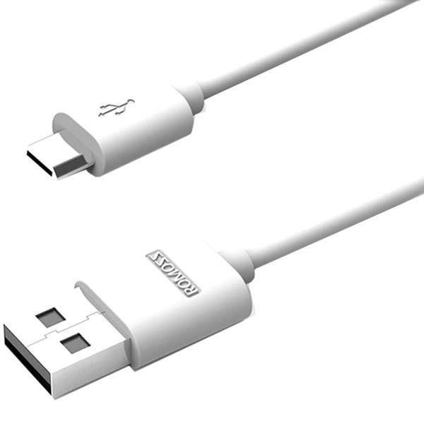 کابل تبدیل USB به Micro-USB روموس مدل CB05 طول 1 متر